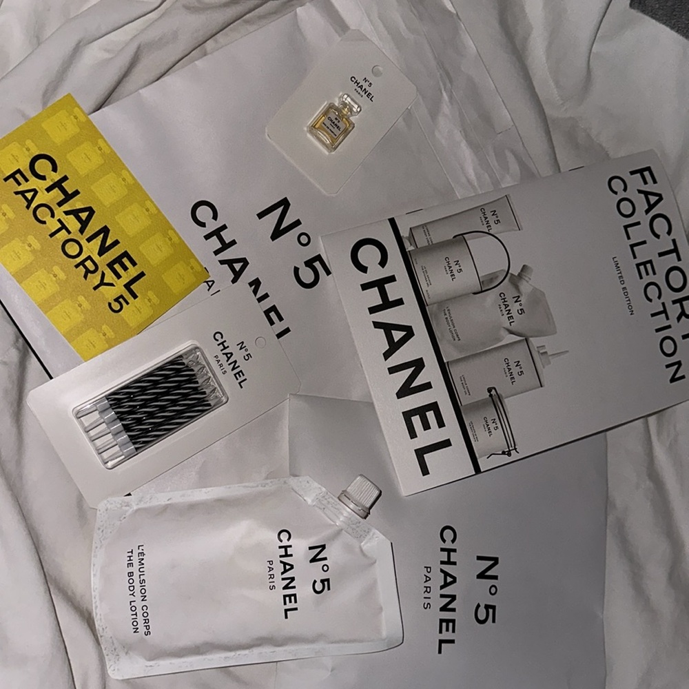 Chanel Factory 5 Collection Limited Edition Chanel No. 5 Bundle Lotion Candles